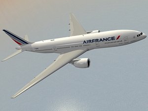 boeing 777-200 er air france c4d