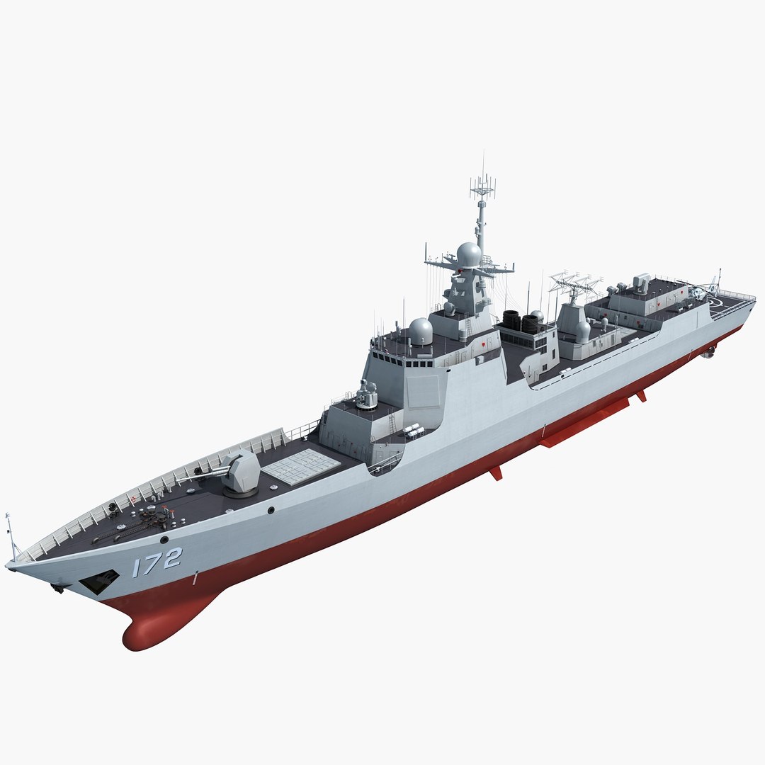 Chinese Navy Type 052DL And Type 052D Destroyer 3D Model - TurboSquid ...