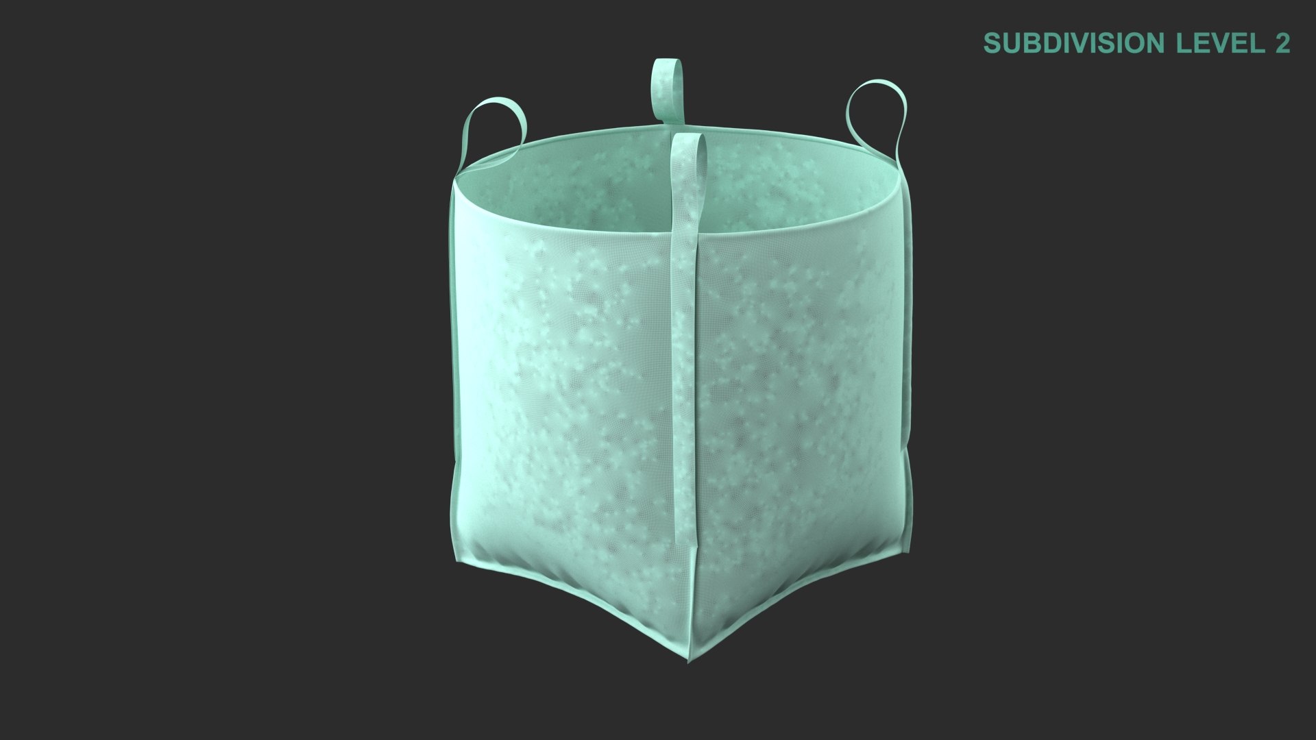 3D Bulk Bag model https://p.turbosquid.com/ts-thumb/54/qEJVwY/2E/wireframe0003/jpg/1680848367/1920x1080/fit_q87/b52571030eb48bfe60691b3434656db837bedff1/wireframe0003.jpg