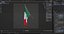 Wall Flag Mexico