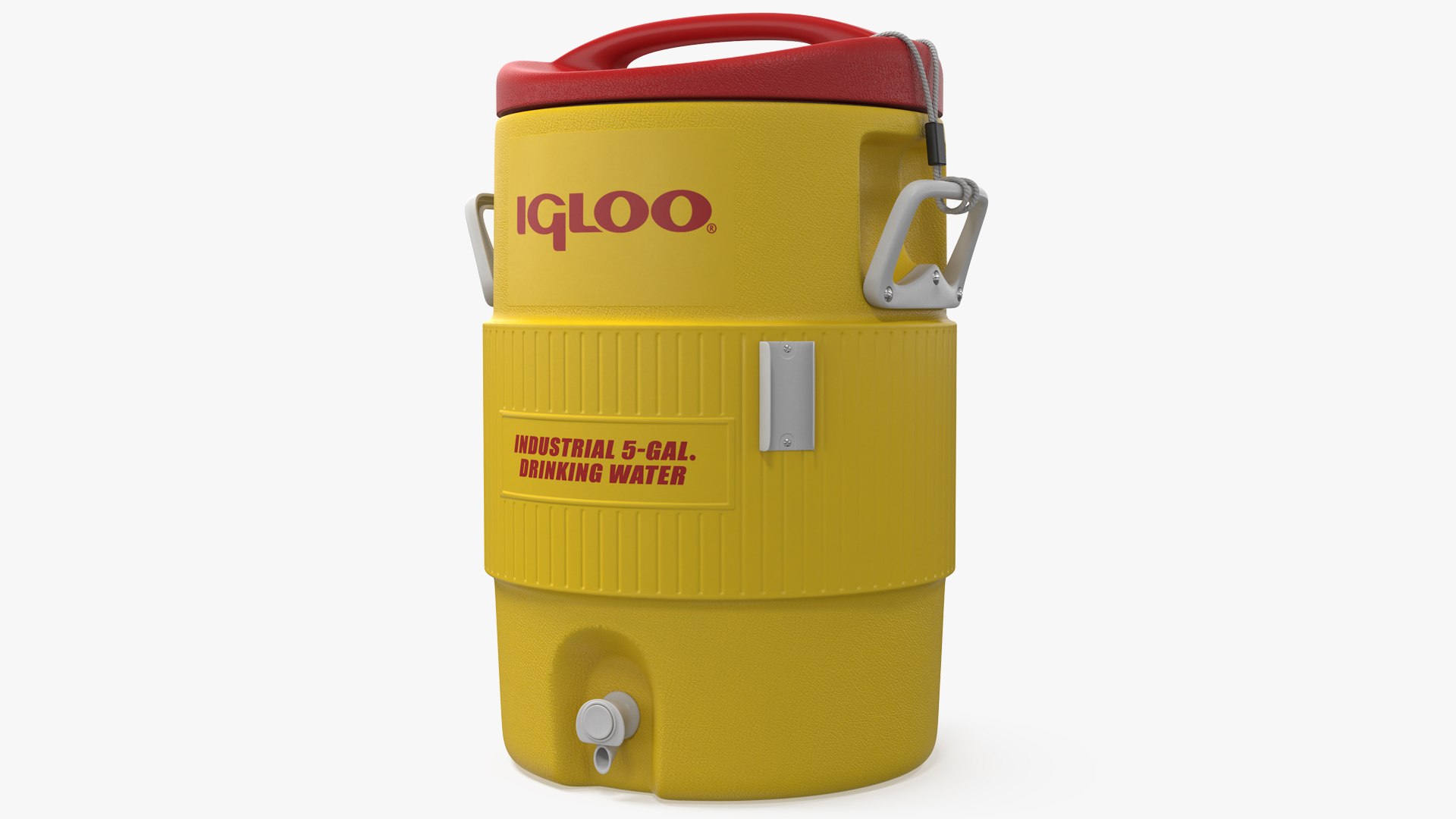 Igloo 5 Gallon Heat Stress Solution Industrial Water Cooler 3D