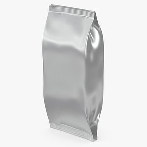 3D silver plastic foil bags