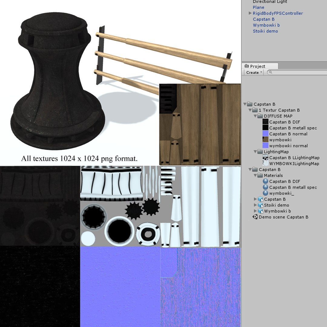 Capstan B 3D - TurboSquid 1197247