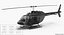 Bell 206B 3 Citycopter JetRanger III truqué