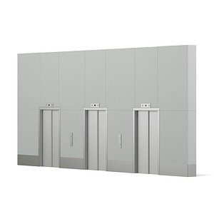 Elevator Doors 3D Model