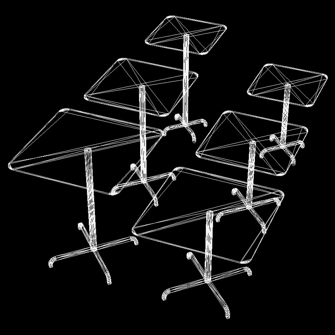 Table Designed Foster 3d Model