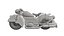 Motorrad High Poly Modell