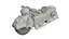 Motorrad High Poly Modell