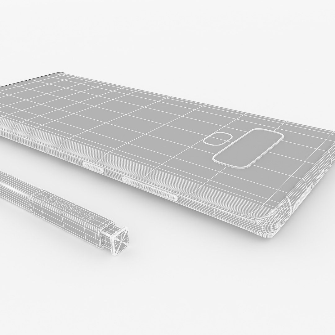 Samsung galaxy note 9 3D model - TurboSquid 1317219