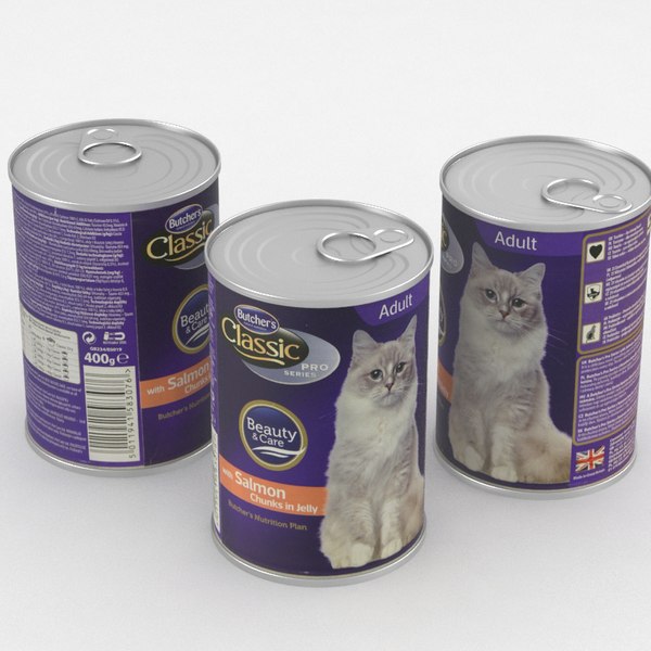 3D Classic Cat Food Can 400 TurboSquid 1273003