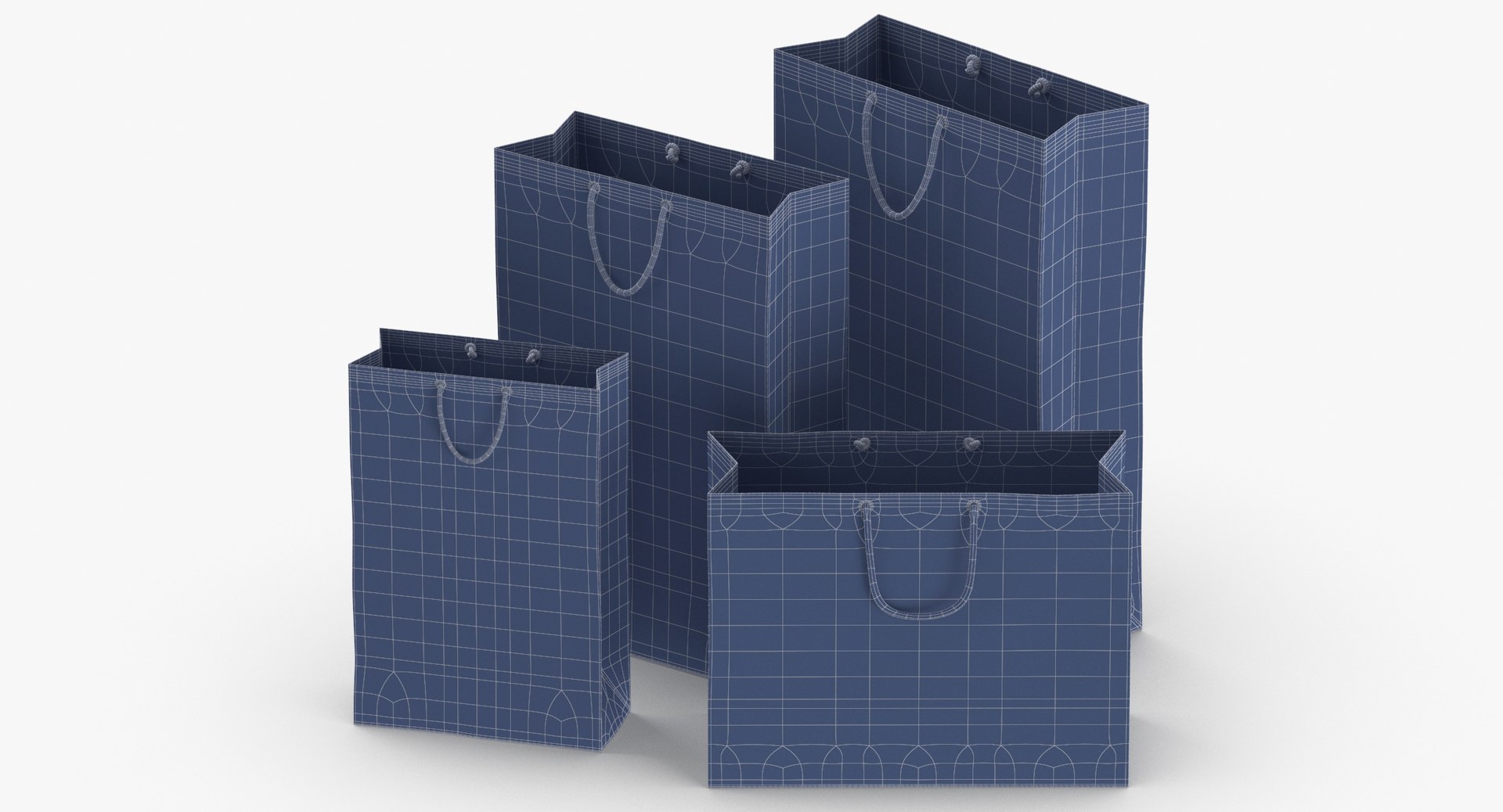paper bags set 01 3D https://p.turbosquid.com/ts-thumb/55/jncqwL/ViNgaKUc/paperbagsset01_wireframe_0002/jpg/1586508401/1920x1080/fit_q87/dab6ed09755b9aac96e02199e81c4d46c6266bce/paperbagsset01_wireframe_0002.jpg
