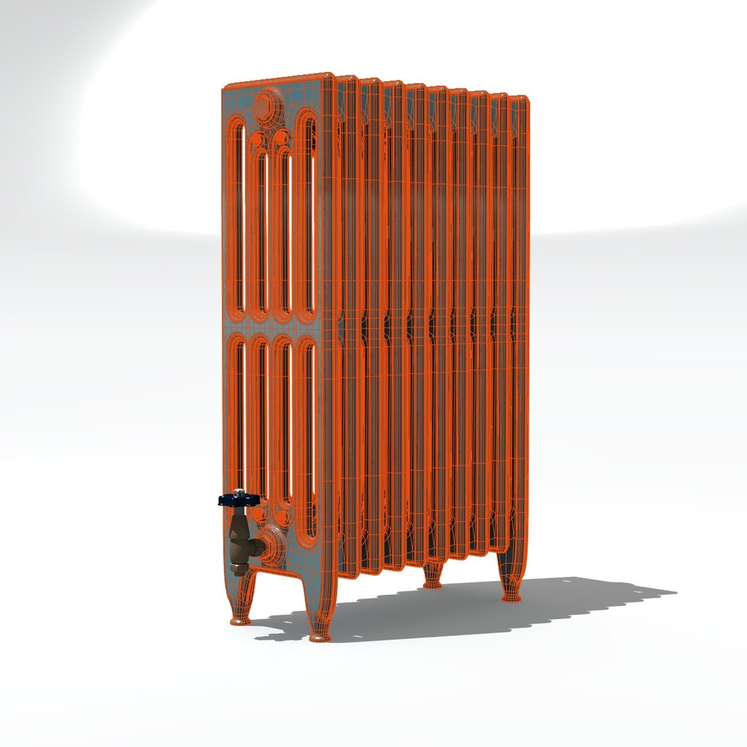Old Style Radiator 3D Model - TurboSquid 1470763