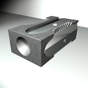 3d model pencil sharpener