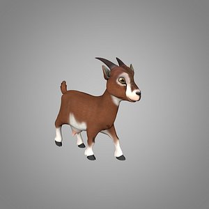 3D goat goatling