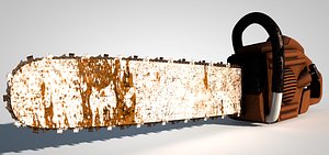 chainsaw saw 3d model