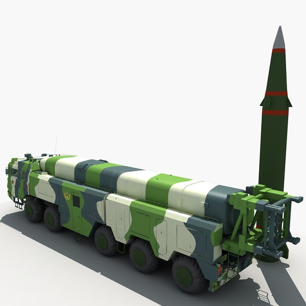 China missile 3D - TurboSquid 1422148