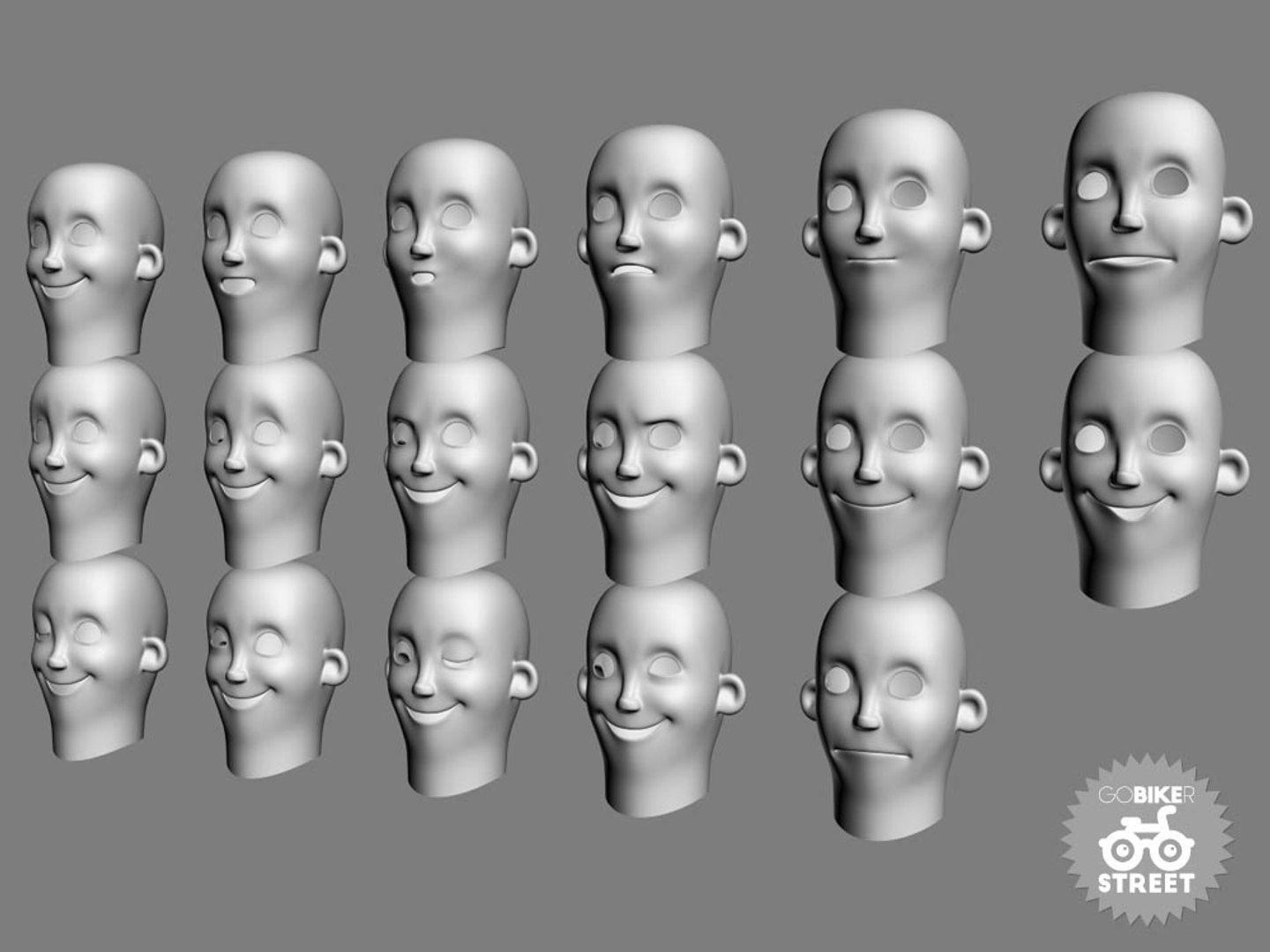 3d Rigged Biped Model