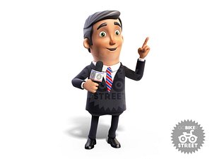 Joey Businessman Cartoon