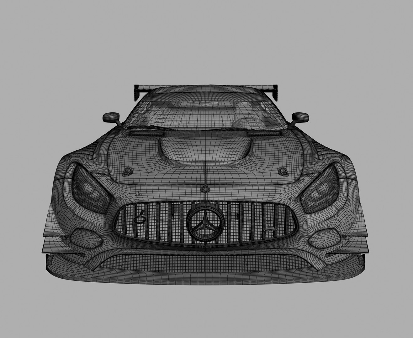 3D mercedes amg gt 3 car - TurboSquid 1504376