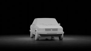 Volkswagen Jetta 1979 3D model