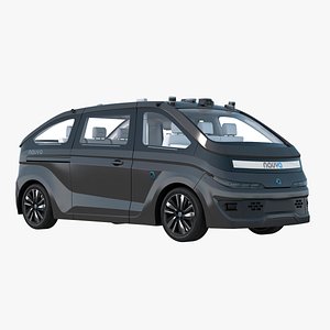 3D navya cab model