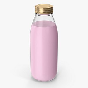 Milk Bottle 3D