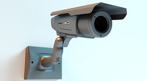 3D model Surveillance Camera Panasonic CW380