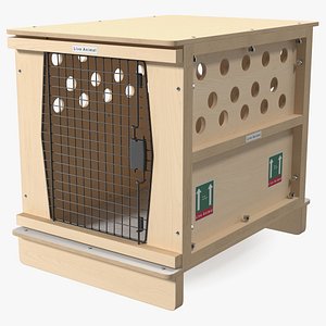 Airline Pet Wooden Crate