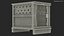 Airline Pet Wooden Crate 3D model