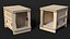 Airline Pet Wooden Crate 3D model
