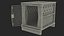 Airline Pet Wooden Crate 3D model