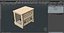 Airline Pet Wooden Crate 3D model