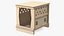 Airline Pet Wooden Crate 3D model