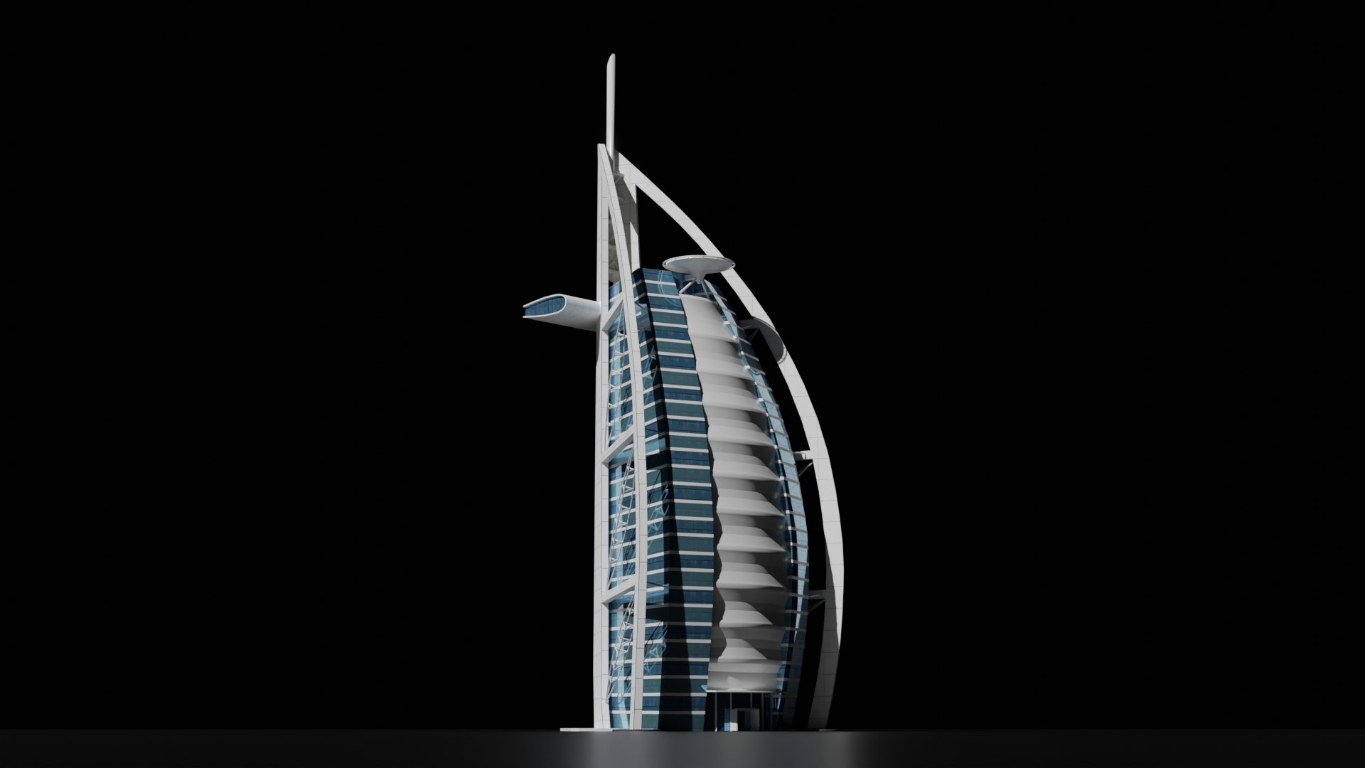 Puzzle 3D Burj Al Arab 30 pezzi