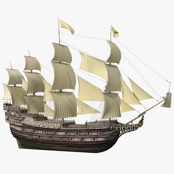 modelo 3d Velero galeón - TurboSquid 1886128