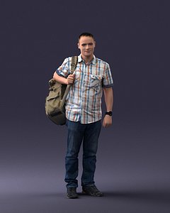 Man with bag 08243
