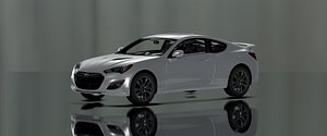 hyundia genesis - photorealistic car 3D model