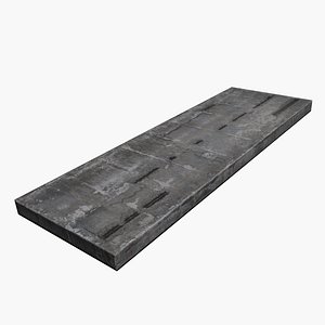 concrete slab 3D