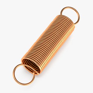 Thin Copper Spring