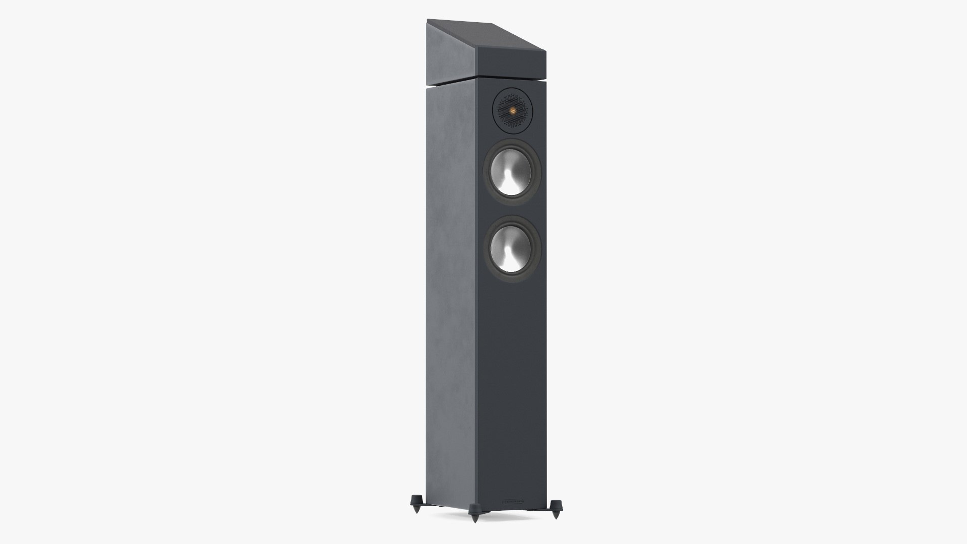 Audio Speakers AMS Dolby Atmos Black 3D model preview