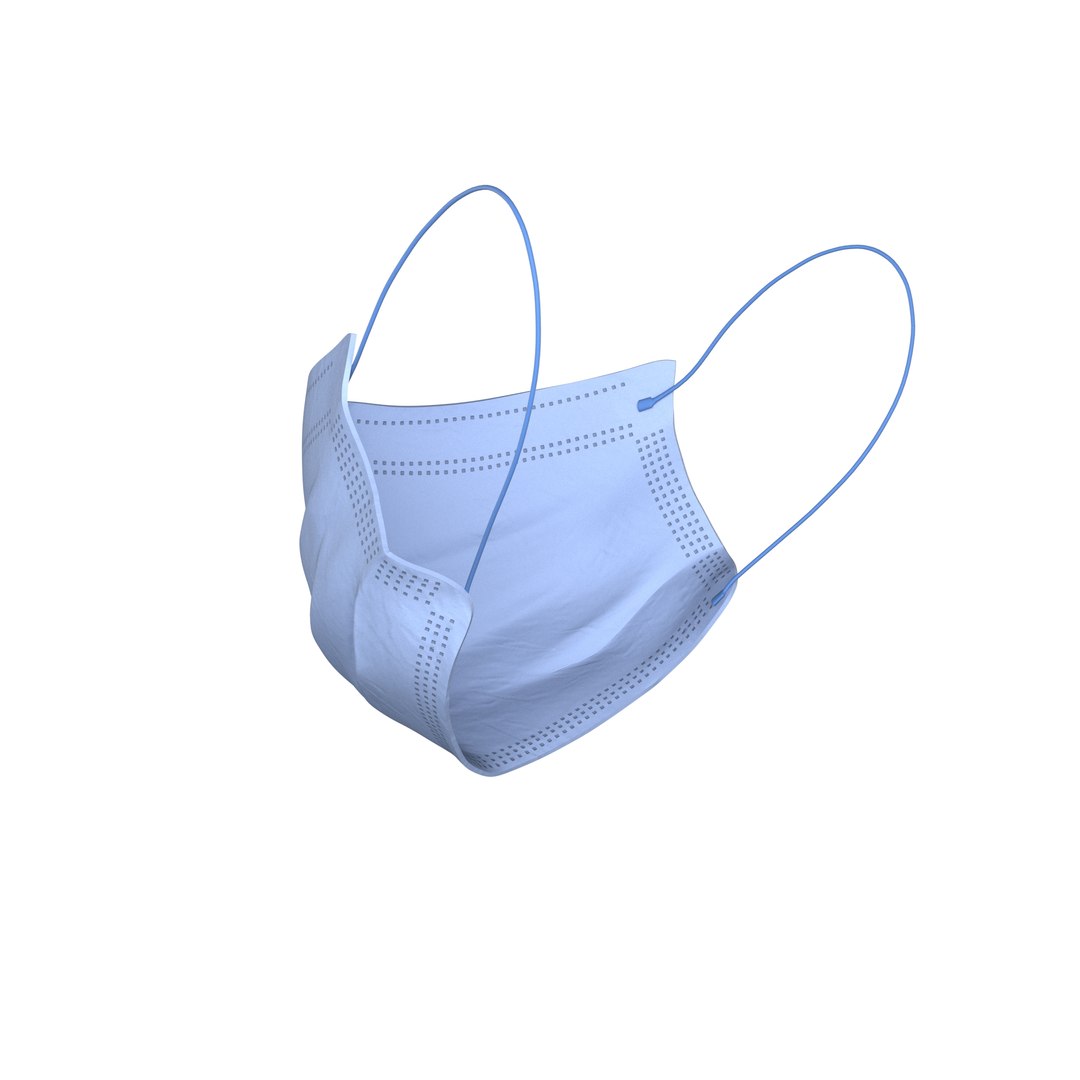 3D medical mask model - TurboSquid 1537870