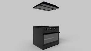 3D Oven Stove N1