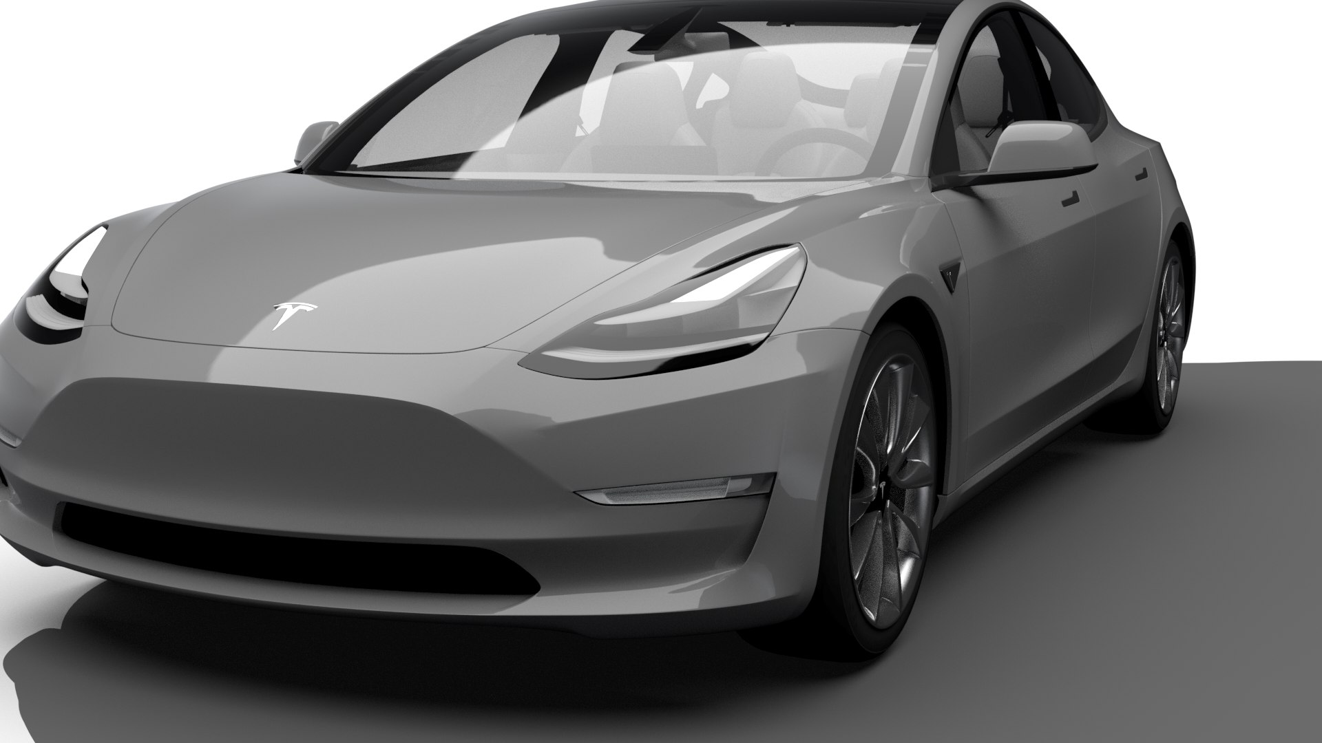 3D TESLA MODEL 3 - TurboSquid 2154959