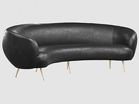 SOUFFLE BANQUETTE bubbly black by Kelly Wearstler