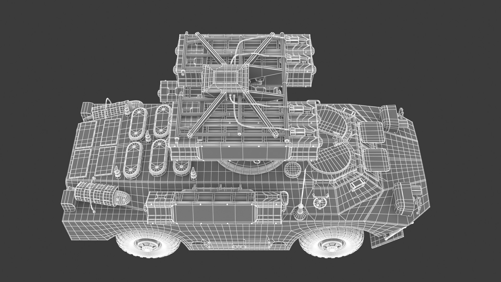 thumbnail interactive-video image 1 of Soviet Warsaw Pact SA-9 Gaskin – 15mm 1/100 Scale 3D Print For Flames Of War / Team Yankee 1 of 2