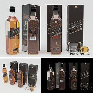 Johnnie Walker Black Label Set