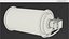 Tactical Smoke Screen Grenade VDB For Blender