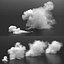 Tactical Smoke Screen Grenade VDB For Blender