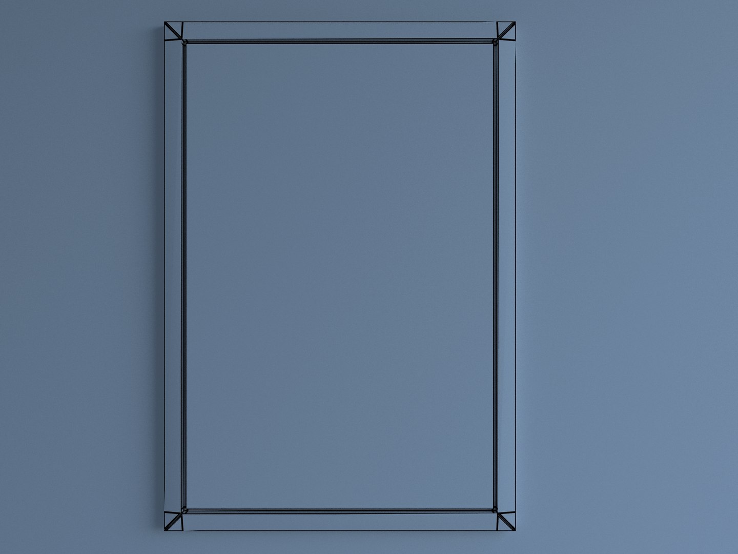 Modern Mirror Model - TurboSquid 1580460