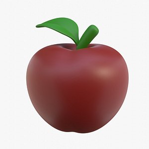 Apple 3D model